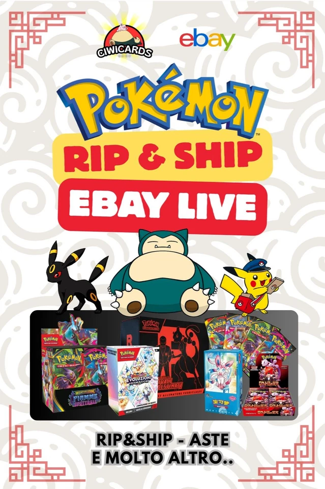 Ciwicards Rip 'n Ship , Aste da 1€ e Claim singole! - Sbusta con noi!