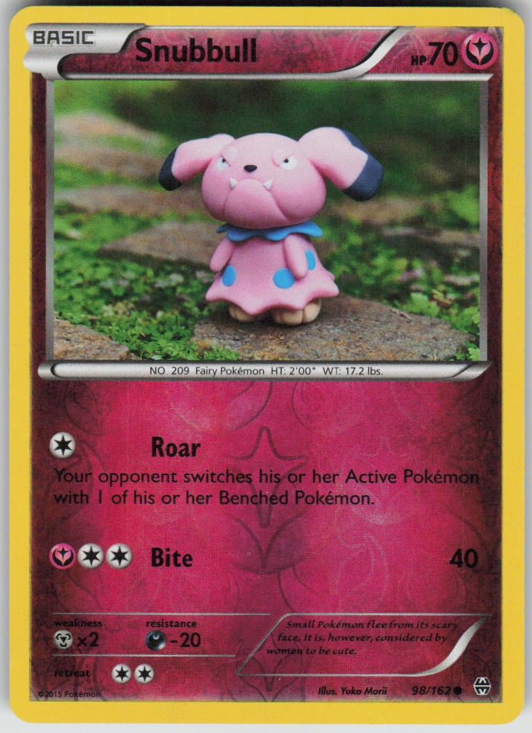 Snubbull Common Reverse Holo BREAKthrough NM 98/162