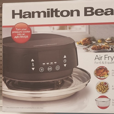 #ad Hamilton Beach Air Fry Lid for 6 amp; 8 Qt Pressure Cookers w Basket 34510 $49.99