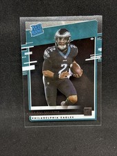 2020 Panini Chronicles - Clearly Donruss Rated Rookie Jalen Hurts #RR-JAH (RC)