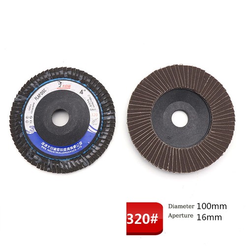 Flap Grinding Sanding Discs 100mm 4" Angle Wheel Cobra 60 80 120 240 320 Grit - Picture 10 of 13