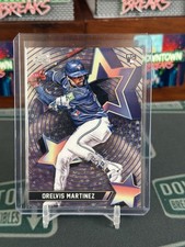 2025 TOPPS COSMIC CHROME STAR FRACTOR SSP #87 ORELVIS MARTINEZ Rookie Card RC