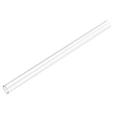 PC Rigid Round Clear Tubing 17mm ID x 20mm OD x 305mm Length Plastic Tube