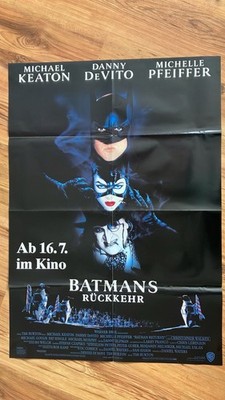 Batmans Rückkehr Kinoplakat Poster A1, Michael Keaton, Michelle Pfeiffer, Burton