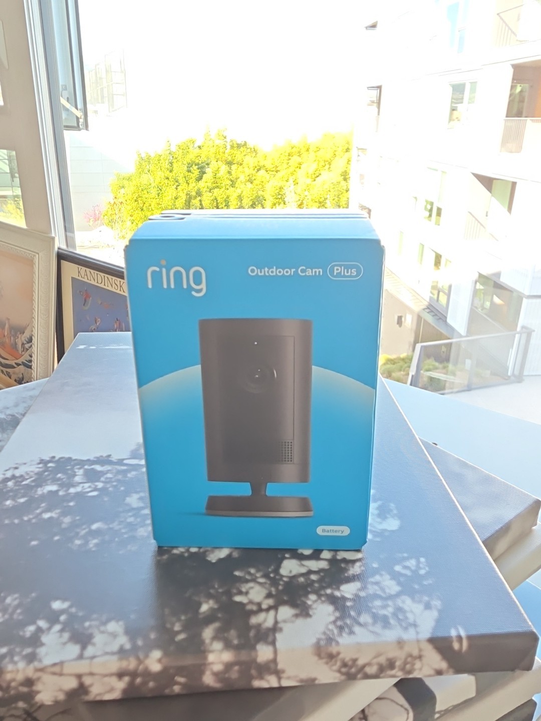 Ring B0D23QNB6F Outdoor Cam Plus Battery - Black