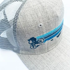 Mountain Biking Hat Snapback Mesh Back Trucker Cap Bike Accessories Biking Gifts