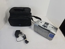 HP Photosmart 230 Digital Compact Photo Inkjet Printer Desktop with Bag - Silver