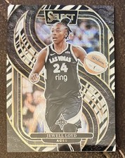 2025 WNBA Jewell Loyd Select  Zebra Prizm Color Match SSP Las Vegas Aces🔥🔥