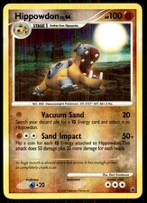 2008 Pokemon Diamond and Pearl Majestic Dawn Reverse Foil Hippowdon R #21