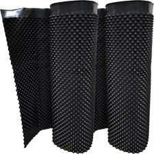 2 x binario a brugola barriera all'umidità 1 m x 20 m barriera in muratura facciata cantina