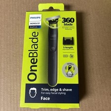 PHILIPS NORELCO ONEBLADE 360 FACE TRIM, EDGE  SHAVE QP2724/70 -NEW-