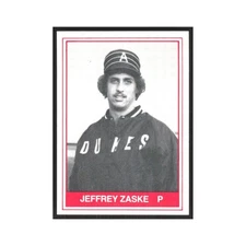 1982 TCMA Minor League Jeffrey Zaske Alexandria Dukes #17