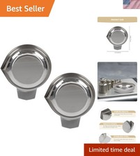 Easy-Clean Stainless Steel Scale Trays - 2Pac...