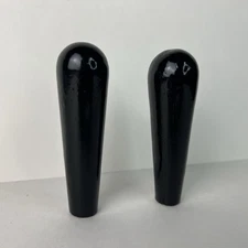 BLACK TRICYCLE GRIPS 3/8" ID. 3-1/2" LONG FITS ELGIN AMF HUFFY COLSON OTHERS NOS