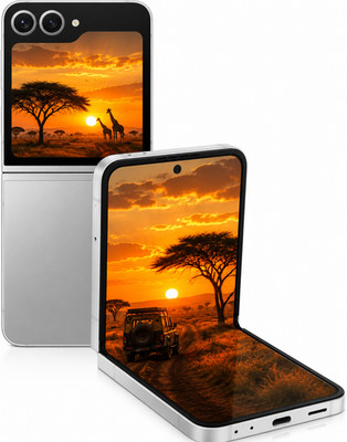 Samsung Galaxy Z Flip6 | 5G | 512 GB + 12 GB RAM | Silver Shadow, Neuwertig!!
