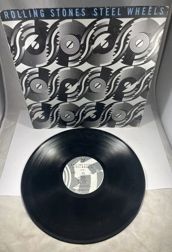 Steel Wheels (US) 1989 Carrollton Press Vinyl LP - The Rolling Stones (OC 45333)