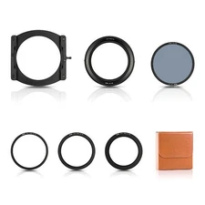 NiSi V5 PRO 100mm (4x4") System Filter Holder Kit including CPL Polarizer Filter
