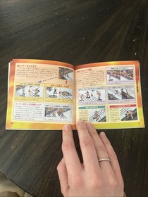 Sega Saturn Manual Only Fire Pro Wrestling Japanese Version 