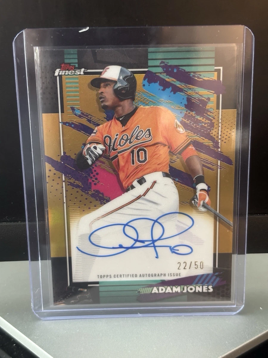 5枚限定 topps finest 2014 adam jones 直筆サイン Autograph Adam Jones Baseball Cards for sale | eBay