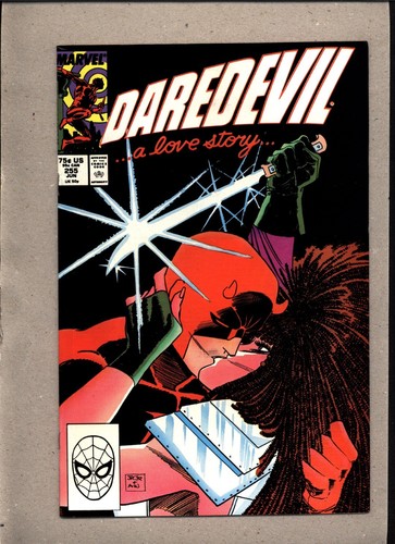 DAREDEVIL #255_JUN 1988_VERY FINE_2nd APPEARANCE TYPHOID MARY_KINGPIN!