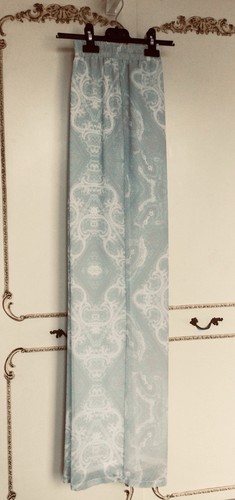 CONRAD C Size M 12 / 14 Designer Paisley Print Wide Leg Lined Trousers NWT £105 - Picture 2 of 7