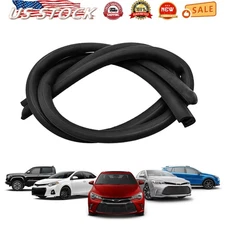 Set For most Toyota 80cm B-Pillar Door Edge Soundproof Trim Rubber Sealed Strips