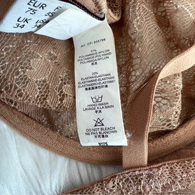 La Perla Studio 2 Lace Bra in Tan 34B