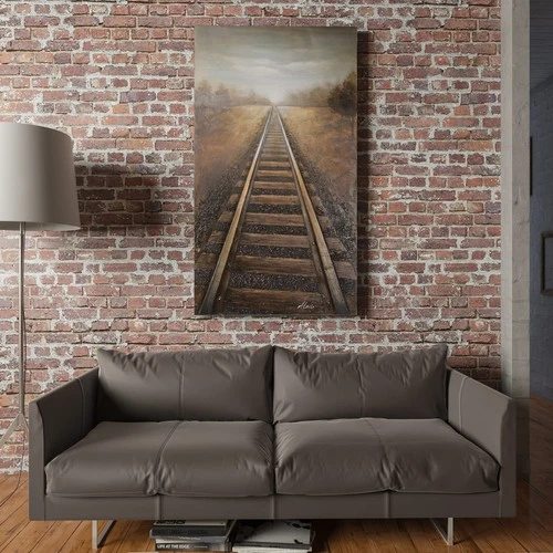 Yosemite Home Decor Vanishing Into The Distance Landscape Painting