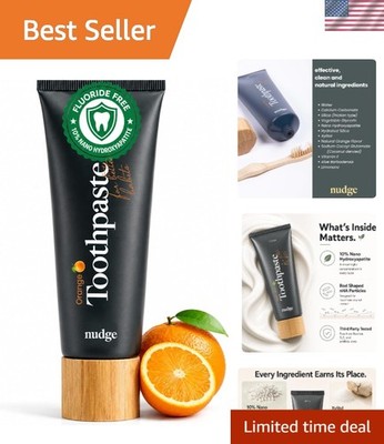 Nano Hydroxyapatite Toothpaste 10% - Gentle Enamel Care, Citrus Flavor - 4.5 oz