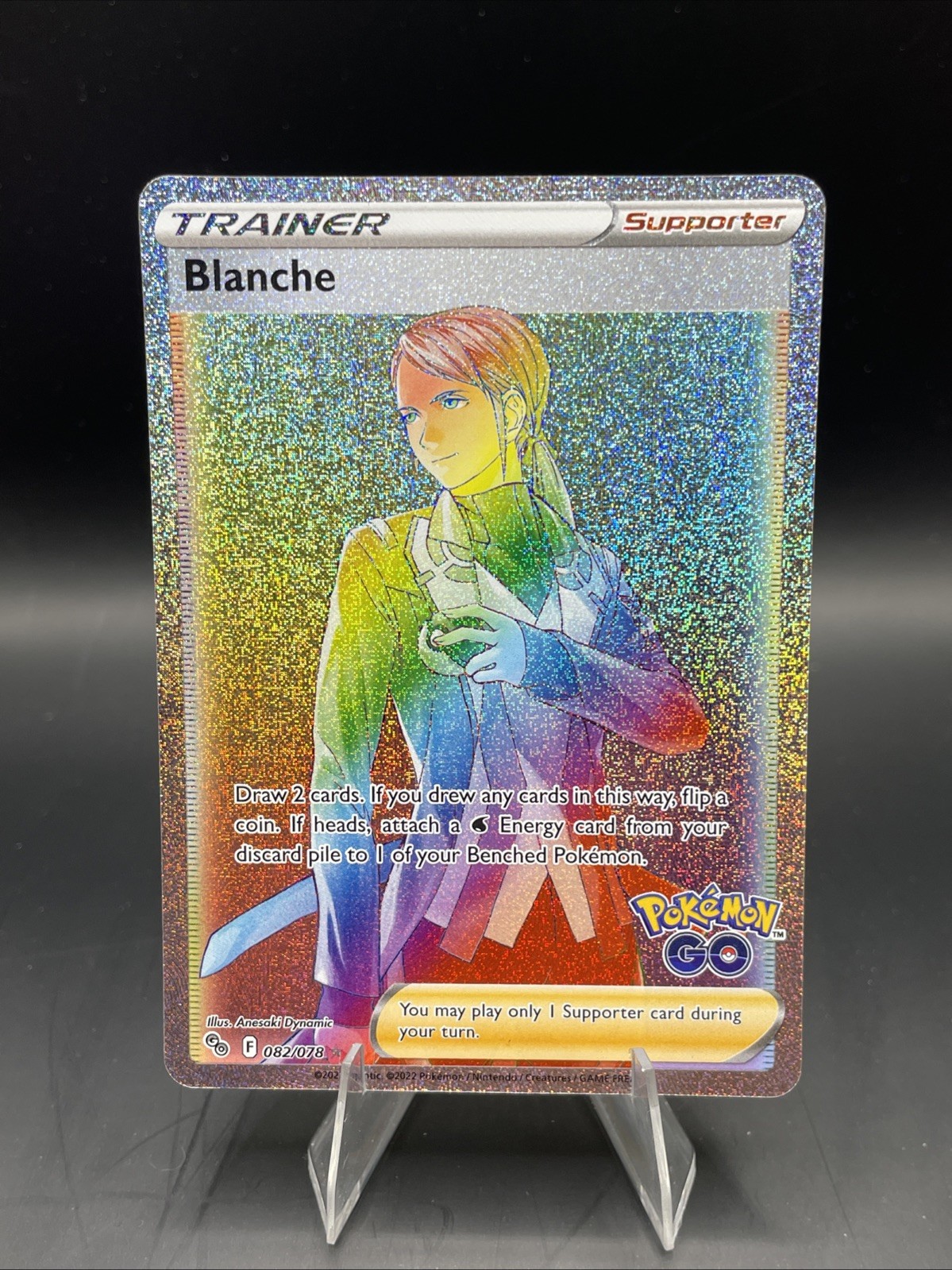 Blanche (Secret) 082/078 Pokémon GO Holo