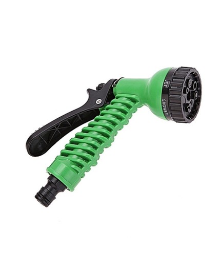 TUBO ESTENSIBILE FLESSIBILE IRRIGAZIONE GIARDINO MULTIGETTO PISTOLA 12 METRI - Foto 4 di 7