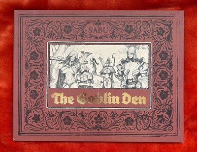 The Goblin Den hardcover portfolio by Sabu (Korero Press) 18+ only