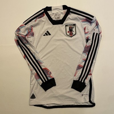 Japan '22 World Cup Away Long Sleeve Authentic Adidas Jersey JP
