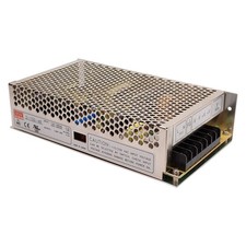Mean Well S-150-48 Power Supply, 150W, 48VDC 3.2A Out, 115/230VAC 3.2/1.6A In
