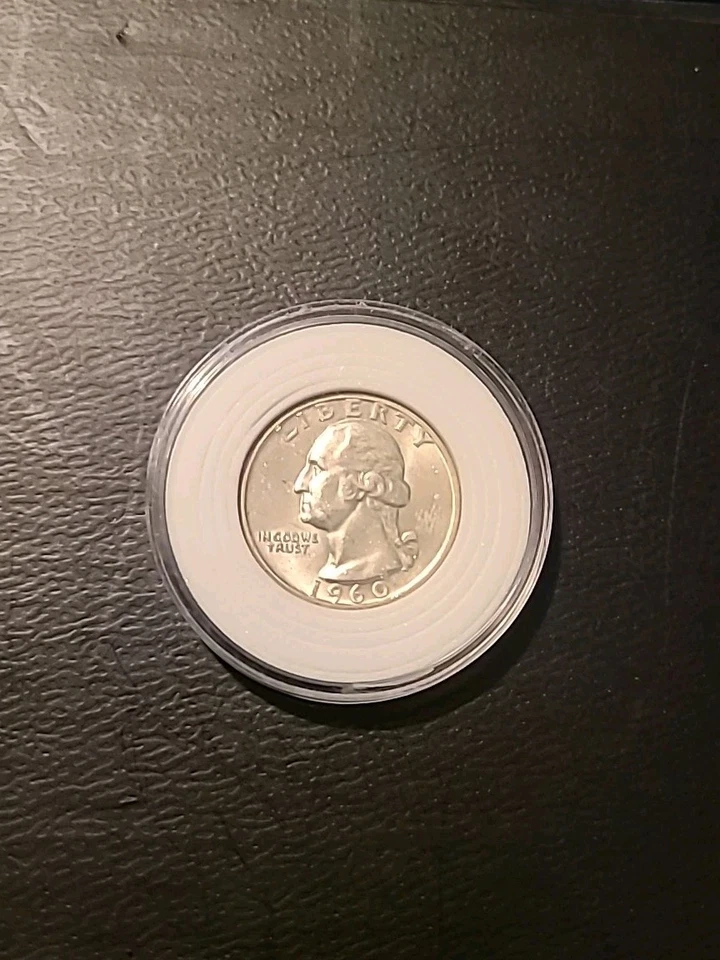 1960 25C VF/AU Washington Quater Silver - Image 2 of 4