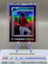 DRUW JONES 2024 Panini Donruss RED BLUE Parallel PROSPECT Card #103 Diamondbacks