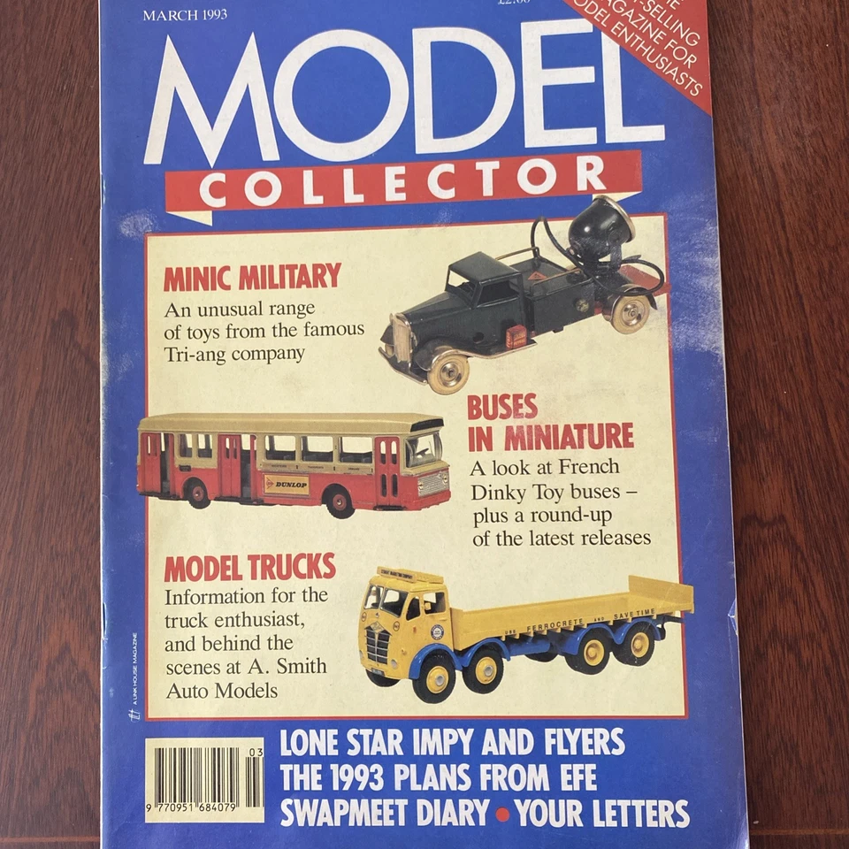 MODEL COLLECTOR magazine March & December 1993 Vol.7 No.s 3&12 - Image 2 of 4