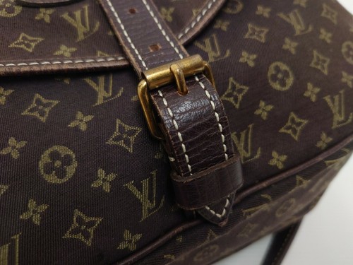 discount! Louis Vuitton Monogram Mini Run Saumur 30 M95227 Shoulder Bag r17_0529 - Picture 11 of 12