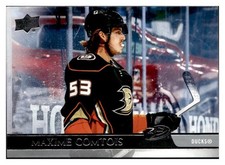 Maxime Comtois 2020-21 Upper Deck #501 Anaheim Ducks Hockey *343