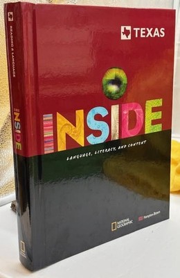 Inside Level E - TX Reading & Language - Hardcover - Please see photos