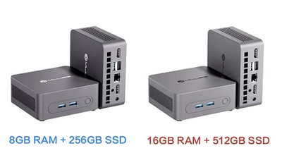 Intel Gemini-Lake N100 8GB/16GB 56GB/512GB ROM Windows 11 Mini Desktop Computer