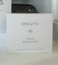 NEW - EPICUTIS Luxury Skincare Set Lipid Serum Hyvia Creme New Sealed