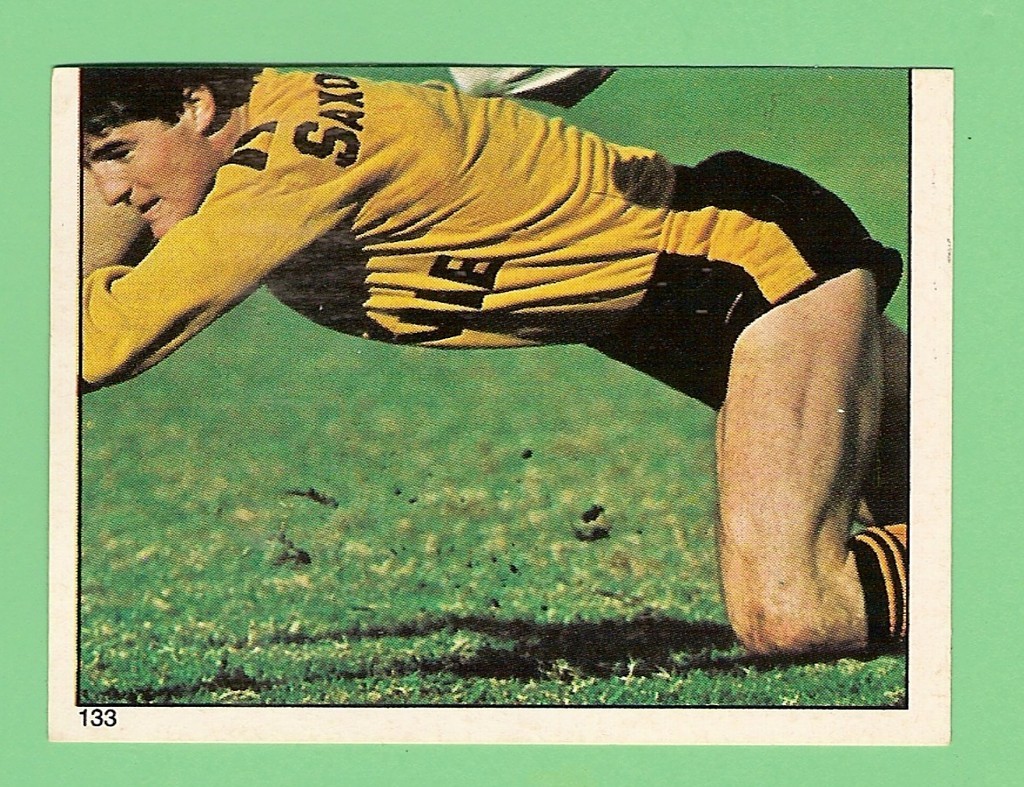 1984 RUGBY LEAGUE STICKER #133 BRIAN JOHNSON, ST GEORGE