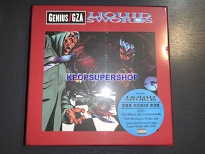 激レア!限定!GZA『Liquid Swords』Chess Box付 2CD GZA Liquid Swords Chess Box Reissue Review (Get On Down Masters