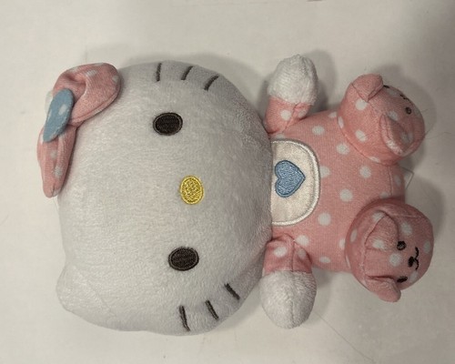 Juguete de peluche TY Baby Hello Kitty con pantuflas en los pies sonajeros/carillones - Imagen 5 de 17