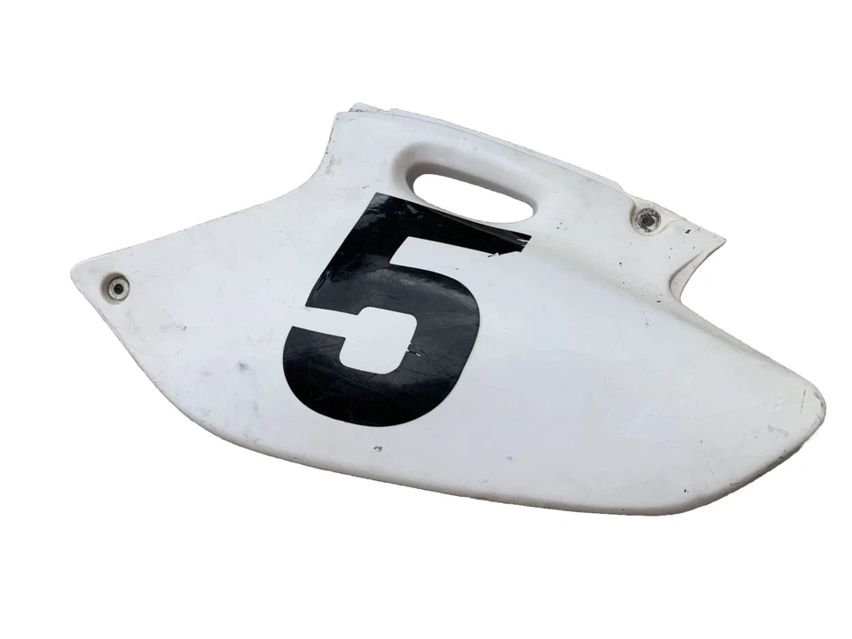Yamaha WR400F 1999 panel de cubierta lateral izquierdo 98-01 WR 400 Foto 3 de 4