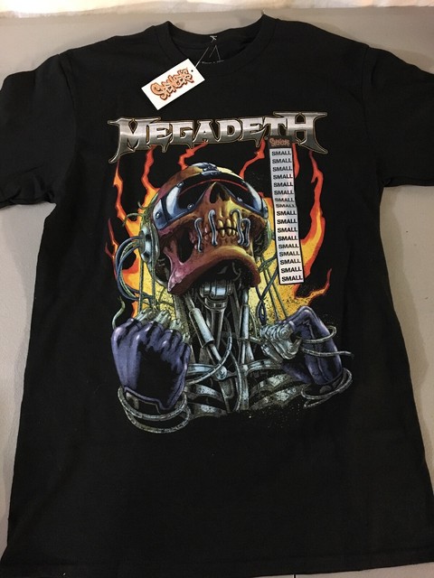 megadeth vic rattlehead shirt