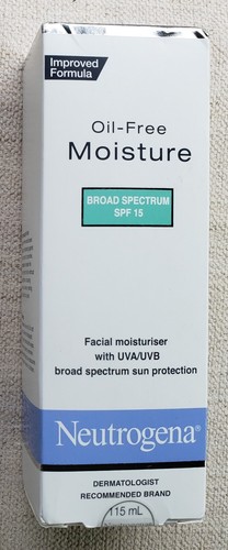 Neutrogena Oil-Free Moisture Facial Moisturizer with UVA/UVB Protection