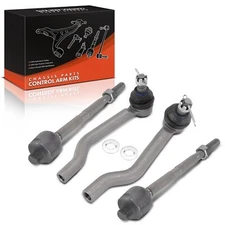 4x Front Inner & Outer Tie Rod Ends for Honda Pilot 2016-2023 Passport Acura MDX
