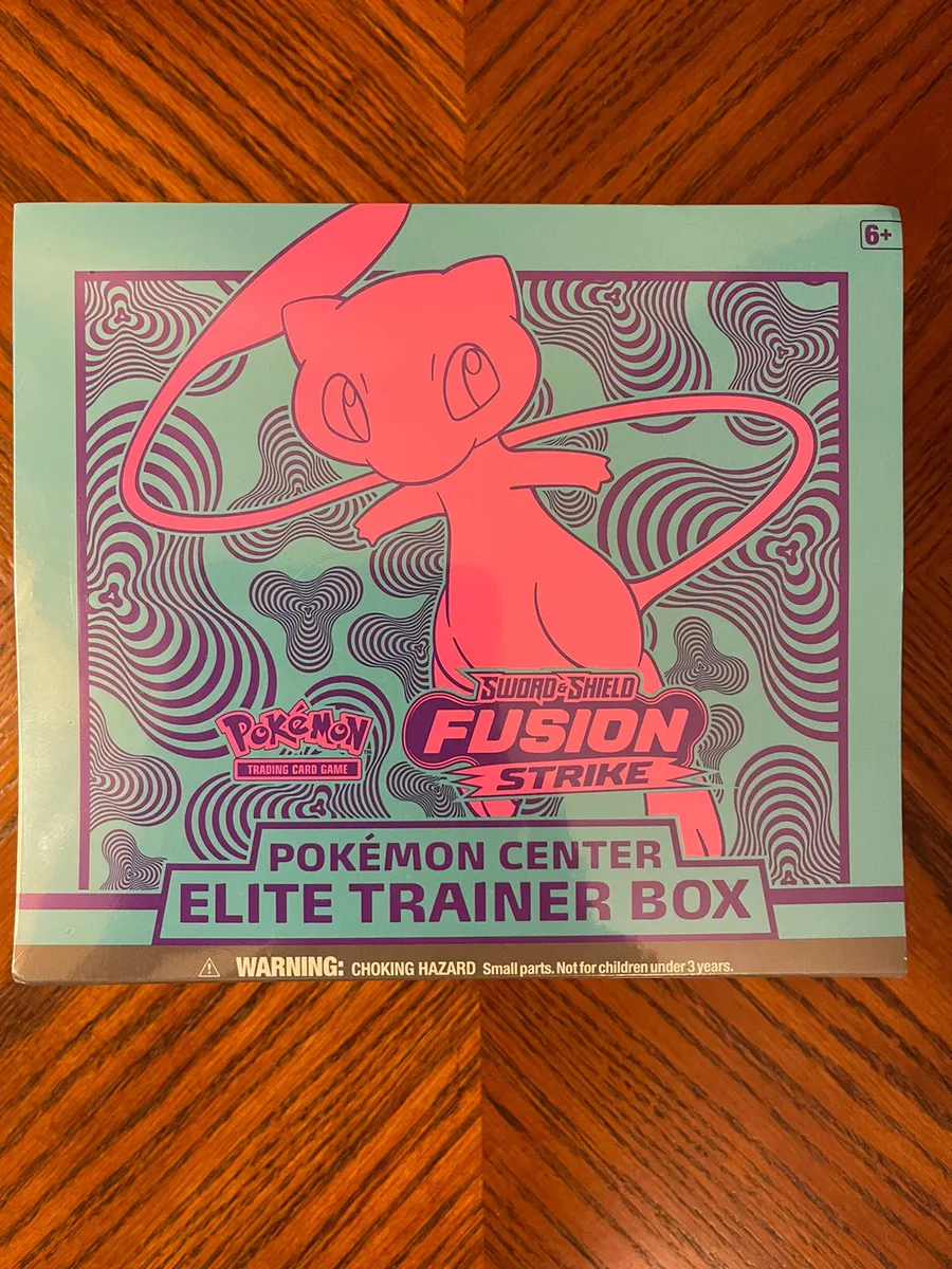 Pokémon TCG: Sword & Shield-Fusion Strike (Pokémon Center Exclusive) Elite  Trainer Box 